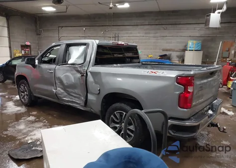 2024 Chevrolet Silverado 1500 4Wd Short Bed Lt With 2Fl from USA, damaged, VIN 3GCPDKEK6RG326418